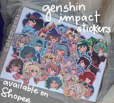 Genshin Impact stickers